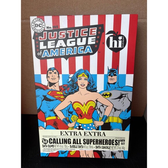 Marvel justice league superheroes bath set - Picture 1 of 3